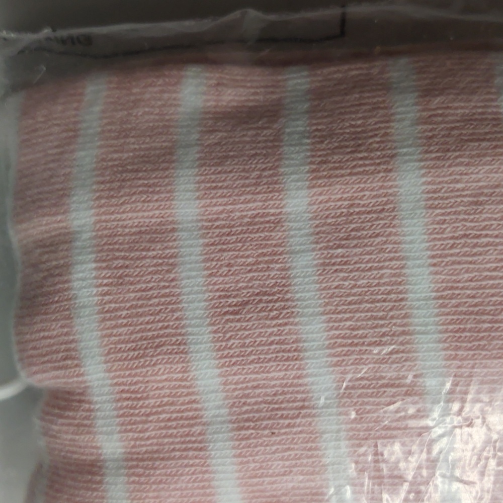 Hanna Andersson Pink and White Footed Tights Size 140/150 10-12 Nwt - Picture 6 of 6